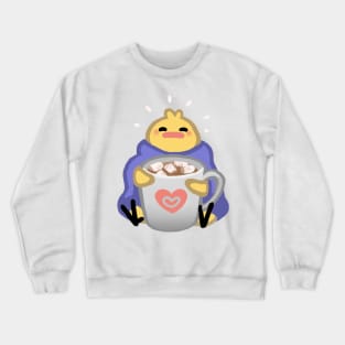 Hot Cocoa Birdblob Crewneck Sweatshirt